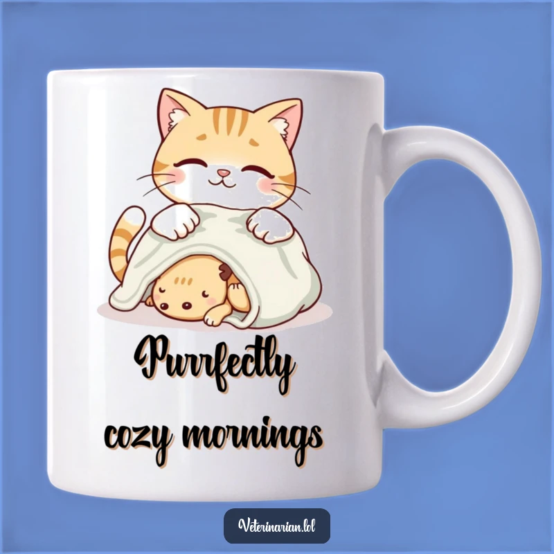 Funny Caring Cat Mug: A Purrfect Gift for Nurturers