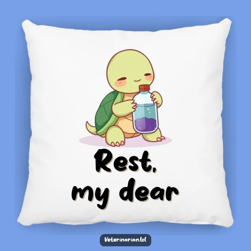 Soft Funny Turtle Potion Pillow: Comfort, Calmness, and a Gentle Nudge