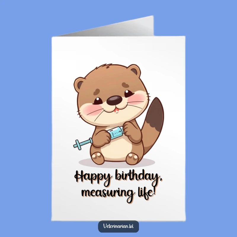 Free Printable Birthday Card: Sweet Otter's Precision Potion, Hilarious Downloadable Gift