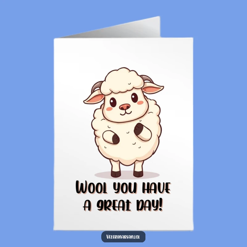 Free Printable Birthday Card: Funny Sheep Pat - Your Go-To Downloadable Gift