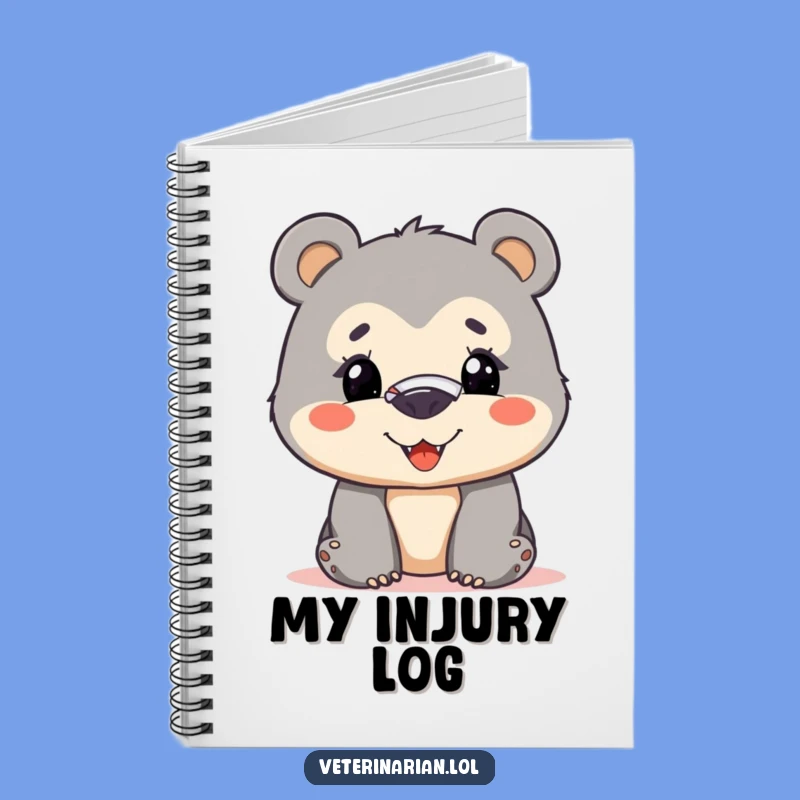 Funny Brave Bear Cub Notebook: Jot Down Ideas with a Smiling Cub, Great Funny Gift
