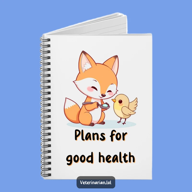 Funny Fox Notebook: Jot Down Kind Thoughts with This Sweet Funny Gift