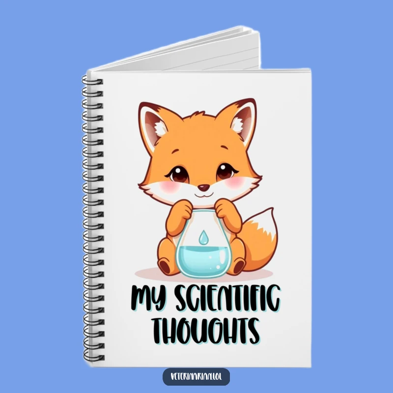 Funny Fox Scientist Notebook: Jot Down Ideas with Clever Observations!